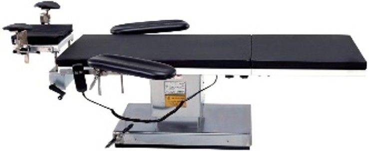 Mesa de operaciones oftálmica eléctrica
